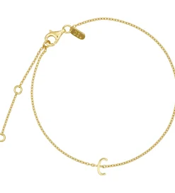 Design Letters Armbånd - C - 18K Guldbelagt