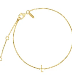 Design Letters Armbånd - L - 18K Guldbelagt