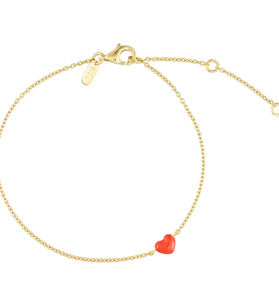 Design Letters Armbånd - Little Big Love - 18K Guldbelagt