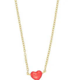 Design Letters Halskæde - Little Bog Love - 18K Guldbelagt