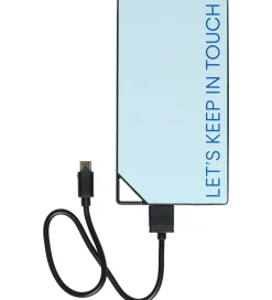Design Letters Powerbank - 8000mAh - Lyseblå