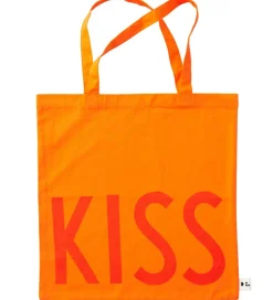 Design Letters Shopper - Kiss - Orange