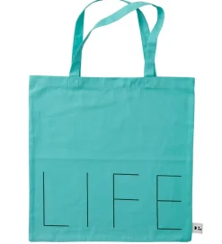 Design Letters Shopper - Life - Turkis