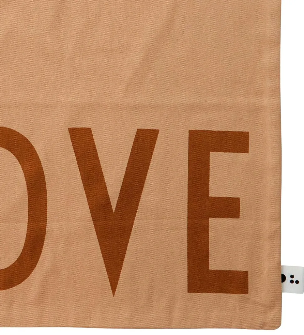 Design Letters Shopper - Love - Beige