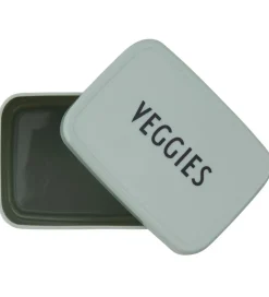 Design Letters Snack Boks - Veggies - Grøn