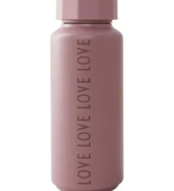 Design Letters Termoflaske - Love - 500ml - Lilla