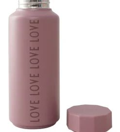 Design Letters Termoflaske - Love - 500ml - Lilla