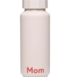 Design Letters Termoflaske - Mom - 500 ml - Pastel Beige