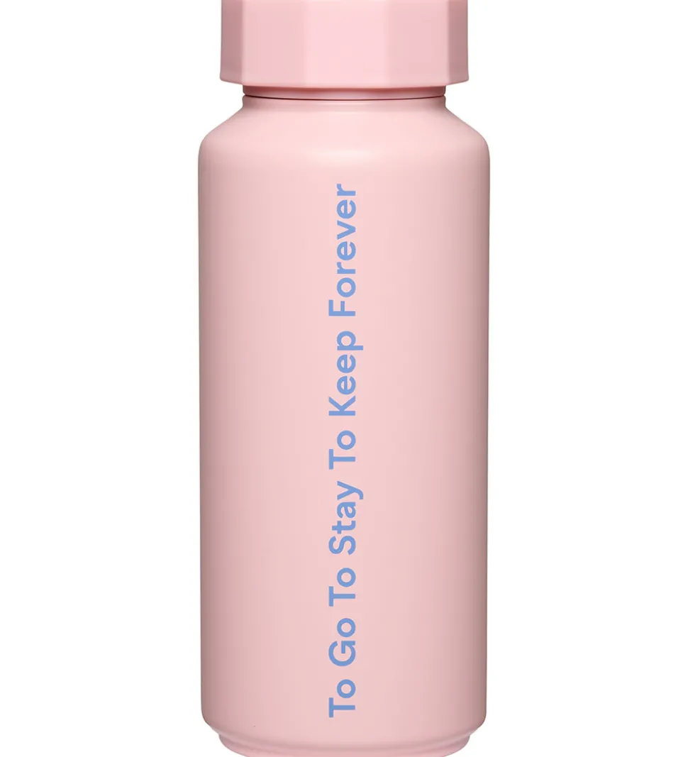 Design Letters Termoflaske - 500 ml - To Go - Creole Pink