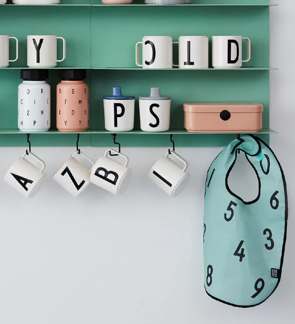 Design Letters Termoflaske m. Sugerør - 330 ml - Blå