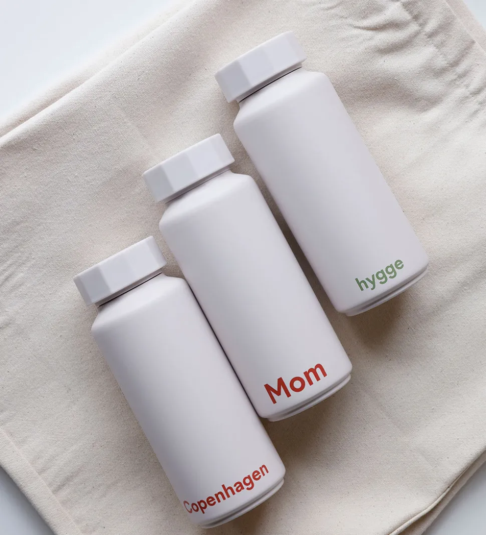 Design Letters Termoflaske - Hygge - 500 ml - Pastel Beige