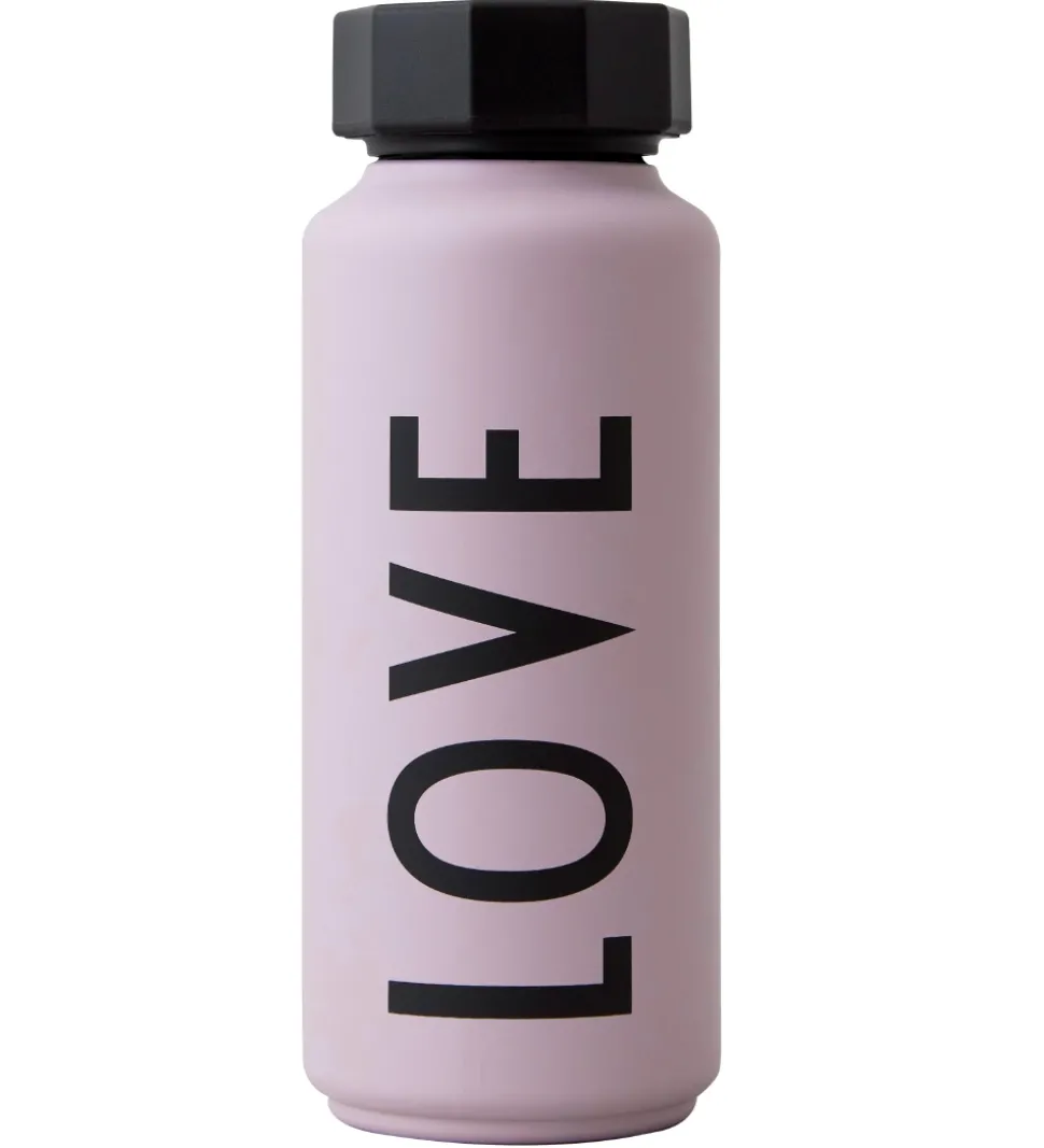 Design Letters Termoflaske - Love - 500ml - Lavendel