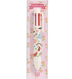 Djeco Kuglepen - Rainbow Pen - 6 Farver - Tinou le Joly Sénovill