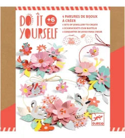 Djeco Smykkesæt - DIY - Blomster