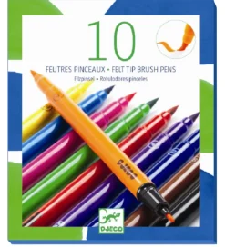 Djeco Tuscher - 2-i-1 - 10 stk. - Multifarvet
