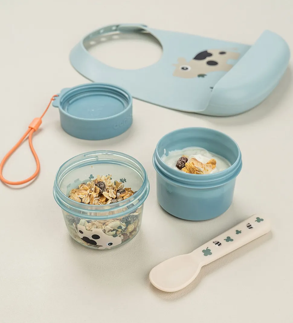 Done by Deer Beholder - To Go 2-way Snack - Tiny Farm - Blå