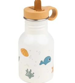 Done By Deer Drikkedunk - 350 ml - Sea Friends - Beige