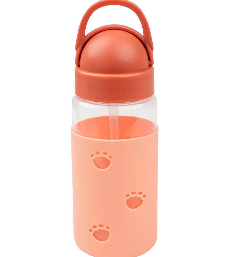 Done by Deer Drikkedunk m. Sugerør - 350 ml - Elphee - Papaya
