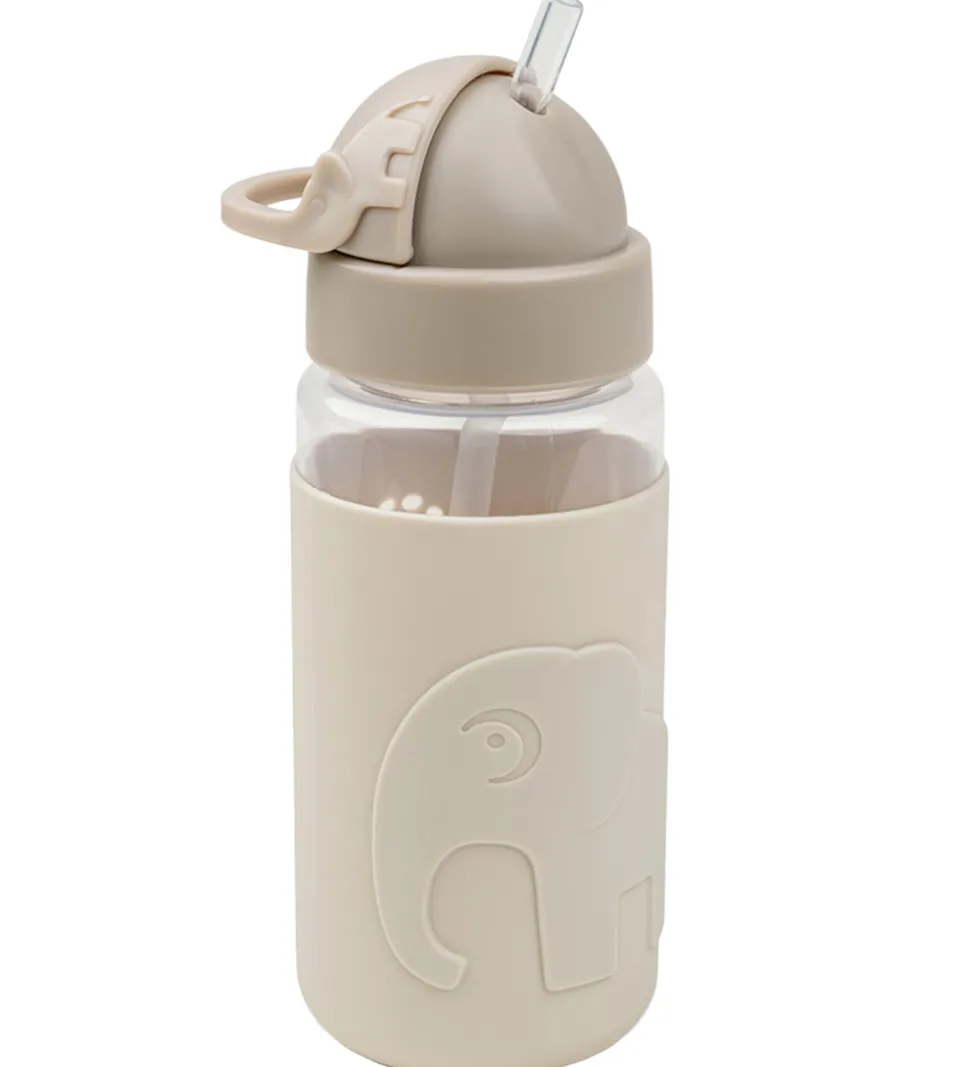 Done by Deer Drikkedunk m. Sugerør - 350 ml - Elphee - Sand