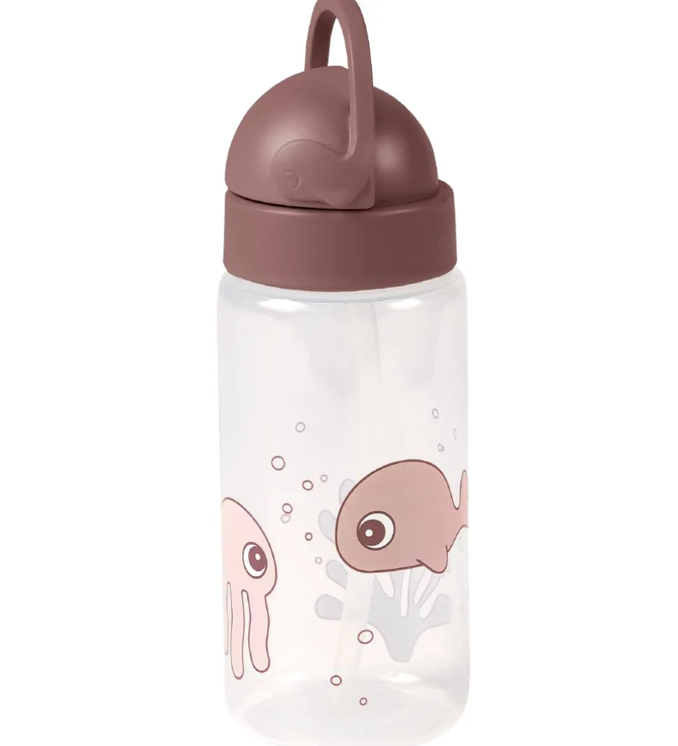 Done By Deer Drikkedunk m. Sugerør - 350 ml. - Sea Friends - Pud