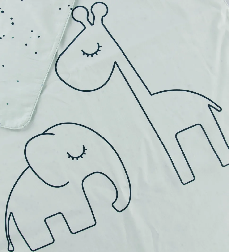 Done By Deer Sengetøj - Dreamy Dots - Junior - Blå