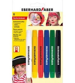 Eberhard Faber Ansigtsmaling - 6 Farver