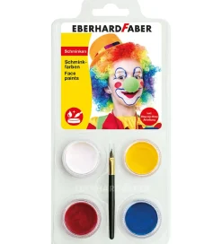 Eberhard Faber Ansigtsmaling - 4 Farver - Klovn
