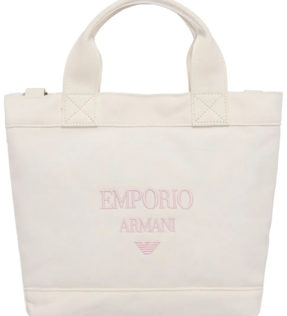 Emporio Armani Taske - 22x22x9,5 cm - Warm White