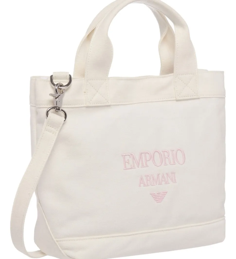 Emporio Armani Taske - 22x22x9,5 cm - Warm White
