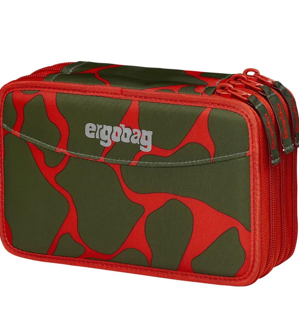 Ergobag Penalhus m. Indhold - Maxi - Fire DragonBear