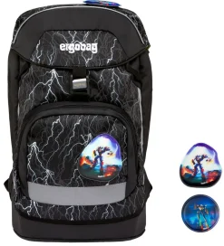 Ergobag Skoletaske - Prime - Super ReflectBear