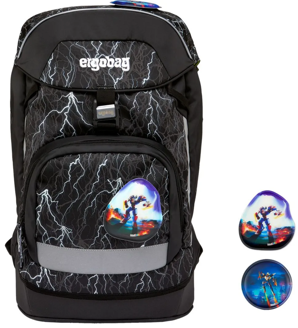 Ergobag Skoletaske - Prime - Super ReflectBear