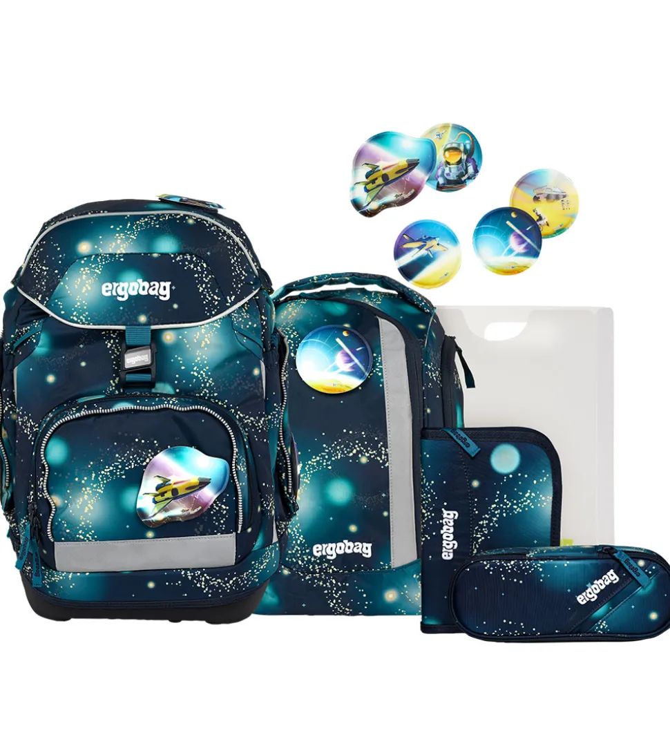Ergobag Skoletaskesæt - Pack - Space TravelBear