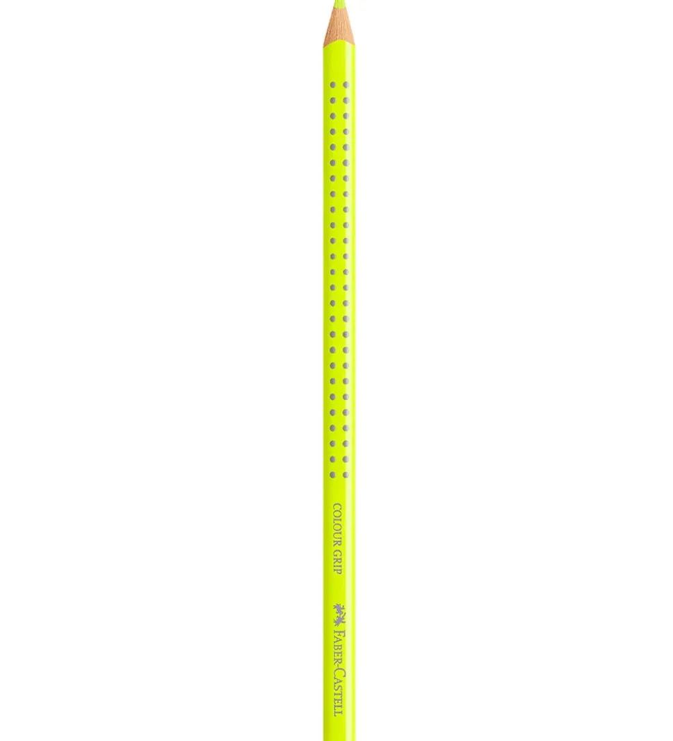 Faber-Castell Farveblyanter - Grip - 12 stk - Pastel/Neon/Metall