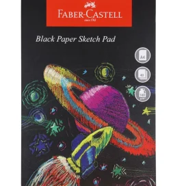 Faber-Castell Skitsebog - 40 Ark - Sort A4