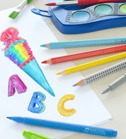 Faber-Castell Tuscher - Grip - 30 stk - Multifarvet