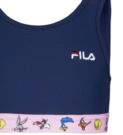 Fila Bikini - Lsben - Medieval Blue m. Looney Tunes