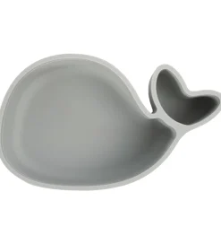 Filibabba Snackbox - Silikone - Hvalen Christian - Pearl Blue