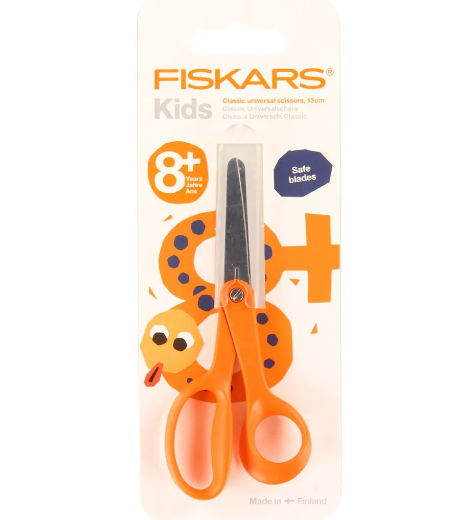 Fiskars Børnesaks - Højre hånd - Orange