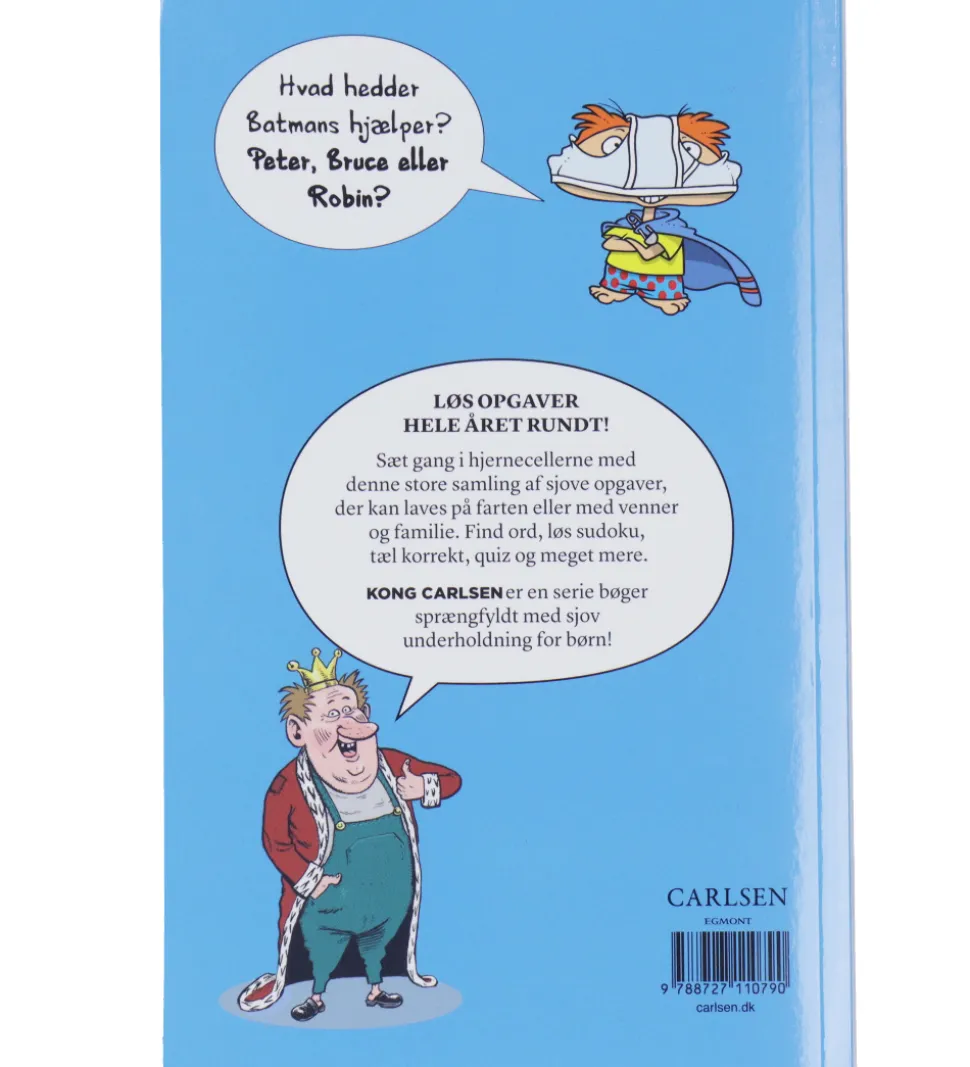 Forlaget Carlsen Opgavebog - Kong Carlsen - 365 Opgaver Til Hele