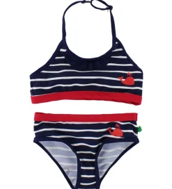 Freds World Bikini - UV50+ - Navy/Hvidstribet