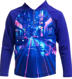 Funkita Badebluse - Zippy Rash - UV50+ - Cyber City