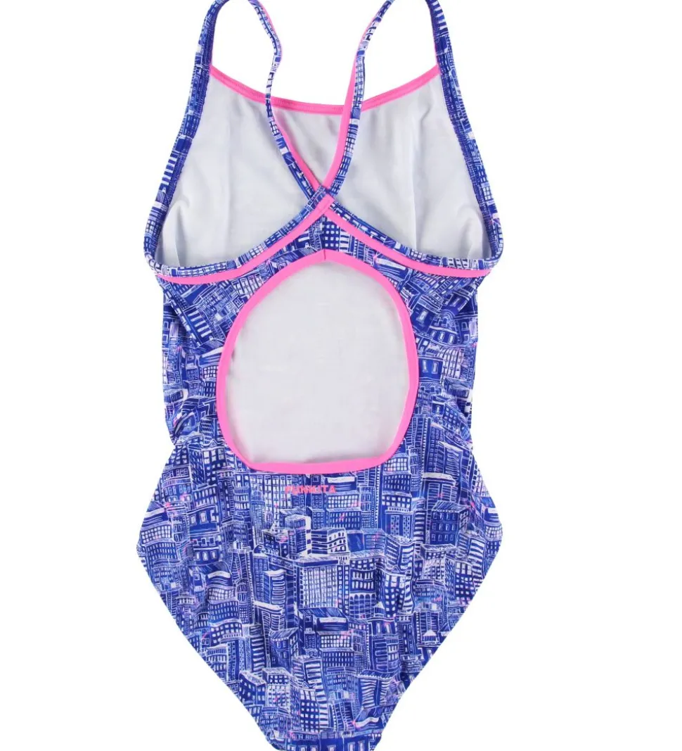 Funkita Badedragt - Diamond Back - UV50+ - Sky City