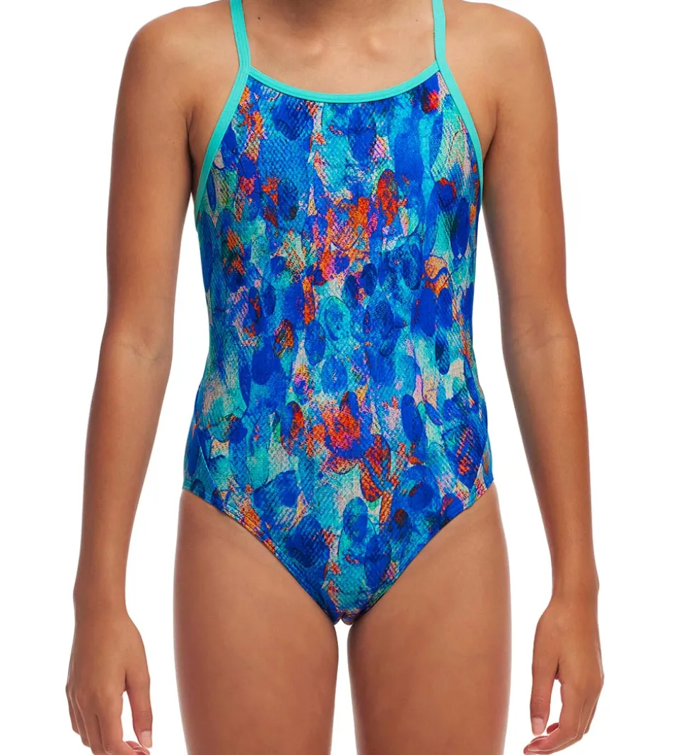 Funkita Badedragt - Diamond Back - UV50+ - Paint Press