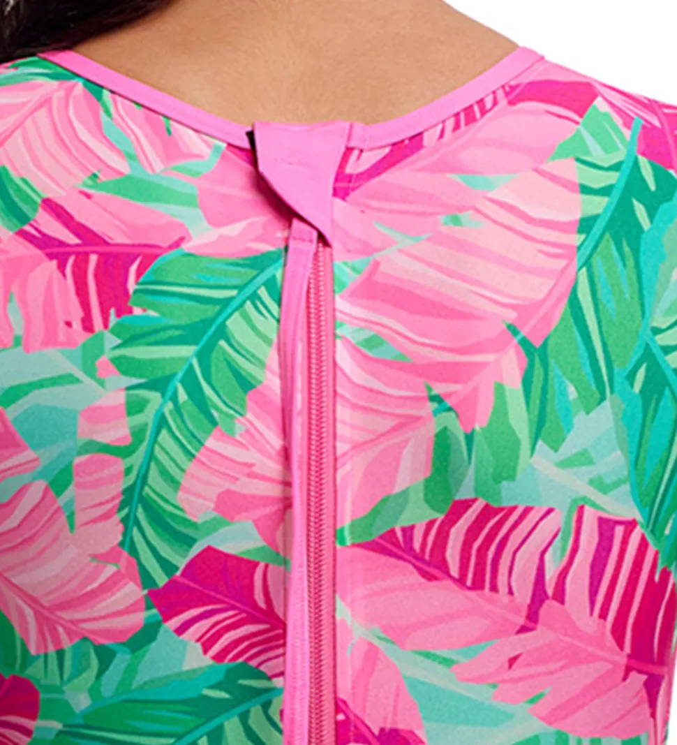 Funkita Badedragt - Long Shot - UV50+ - Tropic Palm