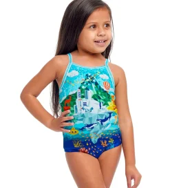 Funkita Badedragt - Printed - UV50+ - Wildermess