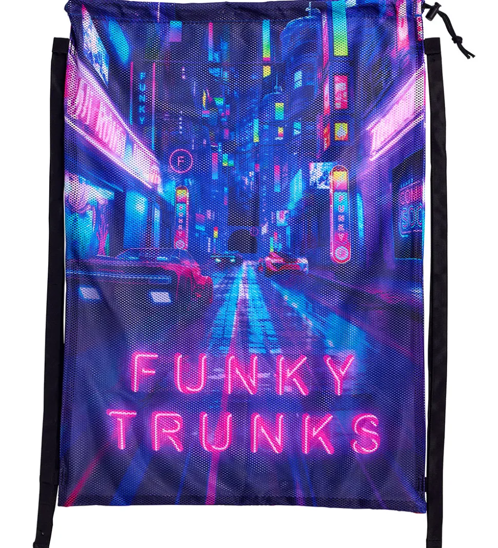 Funkita Badetaske - Mesh - Cyber City