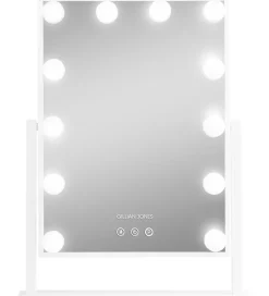 Gillian Jones Makeupspejl - 12 LED/Touch - Hvid