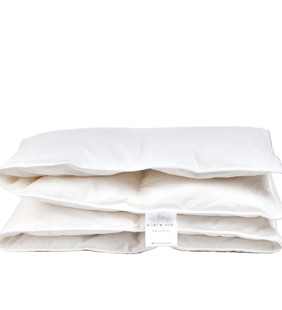 Happy Kids Dyne - Dun - Moskus - 70x100 cm - Baby - Hvid
