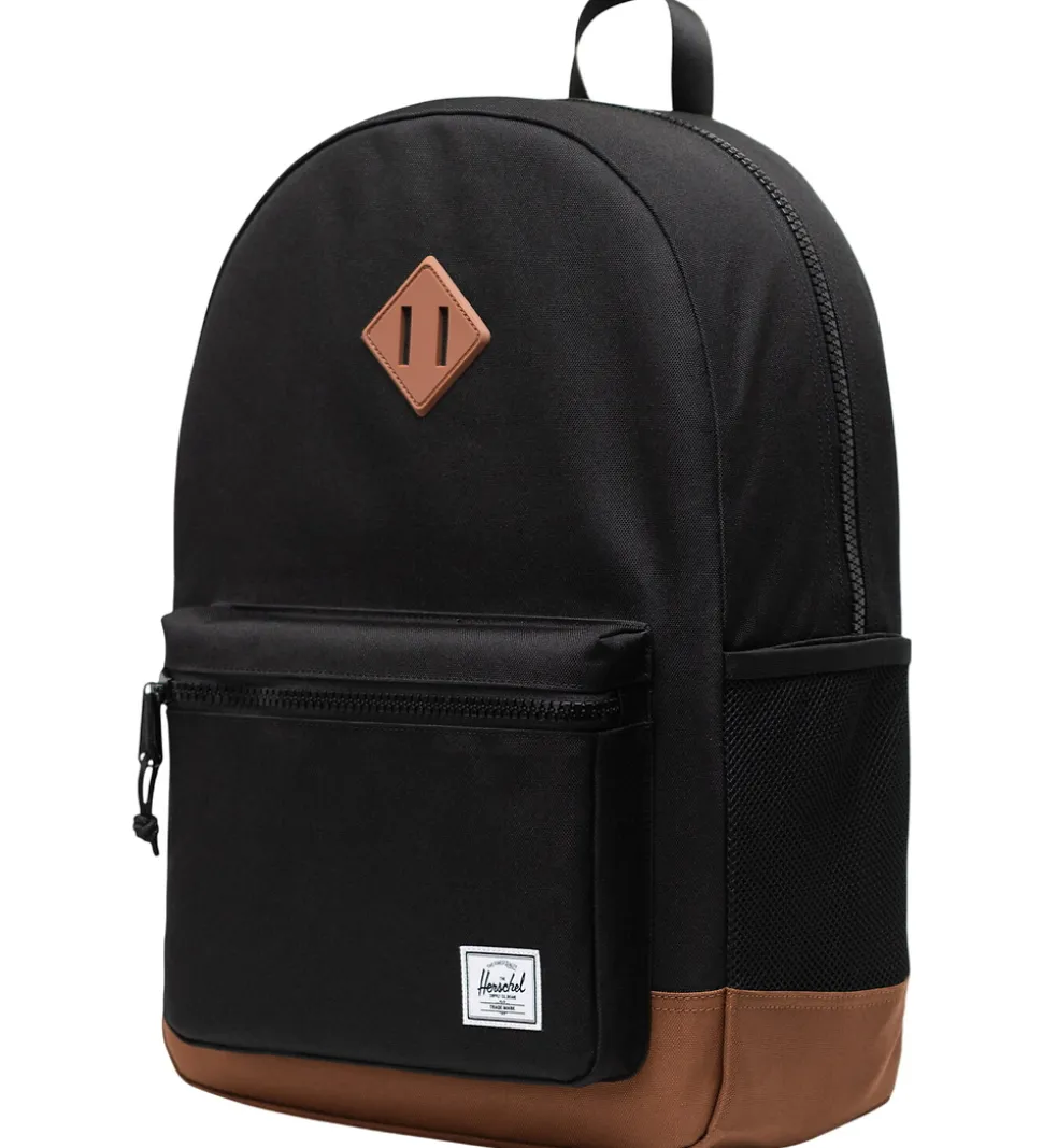 Herschel Rygsæk - Heritage Youth - 26 L - Sort/Saddle Brown